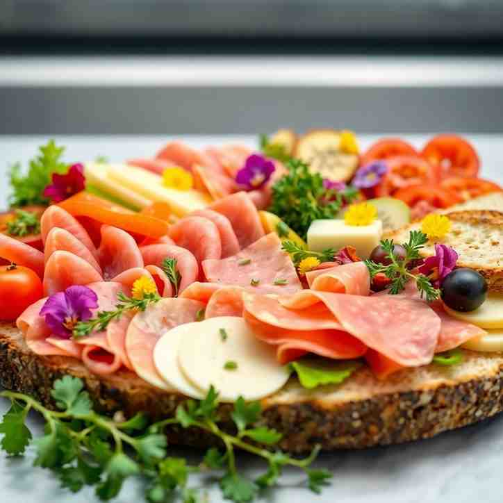 Belegte Brote Easy German Open-Faced Sandwich Platter